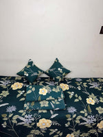 Glace Cotton (90x100 Inch) Double Size Bedsheet With 2 Pillow Cover in Multicolor Image 3