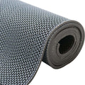 Plastic Anti-Slip Doormat for Home & Bathroom Entrance Grey Rectangular Mat (2x3 Feet) Image 1