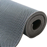 Plastic Anti-Slip Doormat for Home & Bathroom Entrance Grey Rectangular Mat (2x3 Feet) Image 1