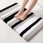 Microfiber Anti-Slip Doormat for Home & Bathroom Entrance Multicolor Rectangular Mat (40x60 cm) Image 1