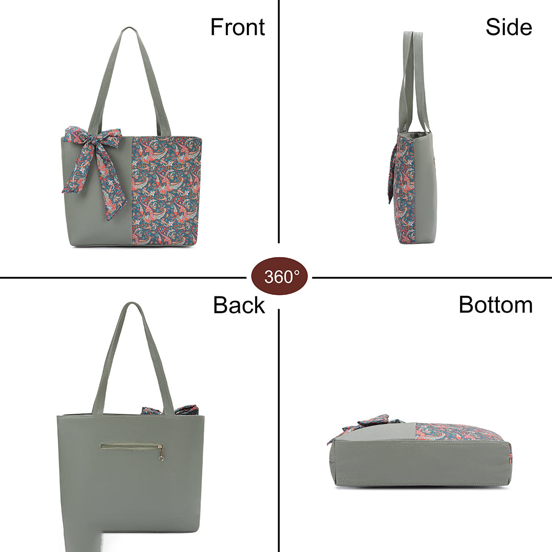 Handbag For Women And Girls Stylish Multicolor PU Leather Bag Image 4