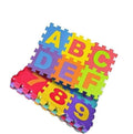 Mini Puzzle Foam Mat For Kids Interlocking Learning Alphabet And Number Mat For Kids Multi Color Image 1