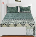 Woolen (78x72 Inch) Double Size Bedsheet With 2 Pillow Cover in Multicolor Image 1