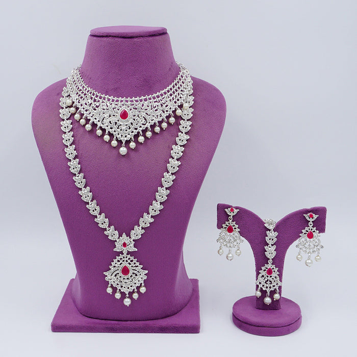 Premium Artificial Traditional Jewelry Collection: Ethnic Necklace & Earring Sets Image 1