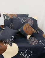 Glace Cotton (90x100 Inch) Double Size Bedsheet With 2 Pillow Cover in Multicolor Image 1