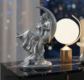 Goldiluxe Romantic Valentine Couple Statue Showpiece For Girlfriend Boyfriend Husband Wife Anniversary Valentines Day Gifts Decorative Showpiece 15 Cm Silver Image 1