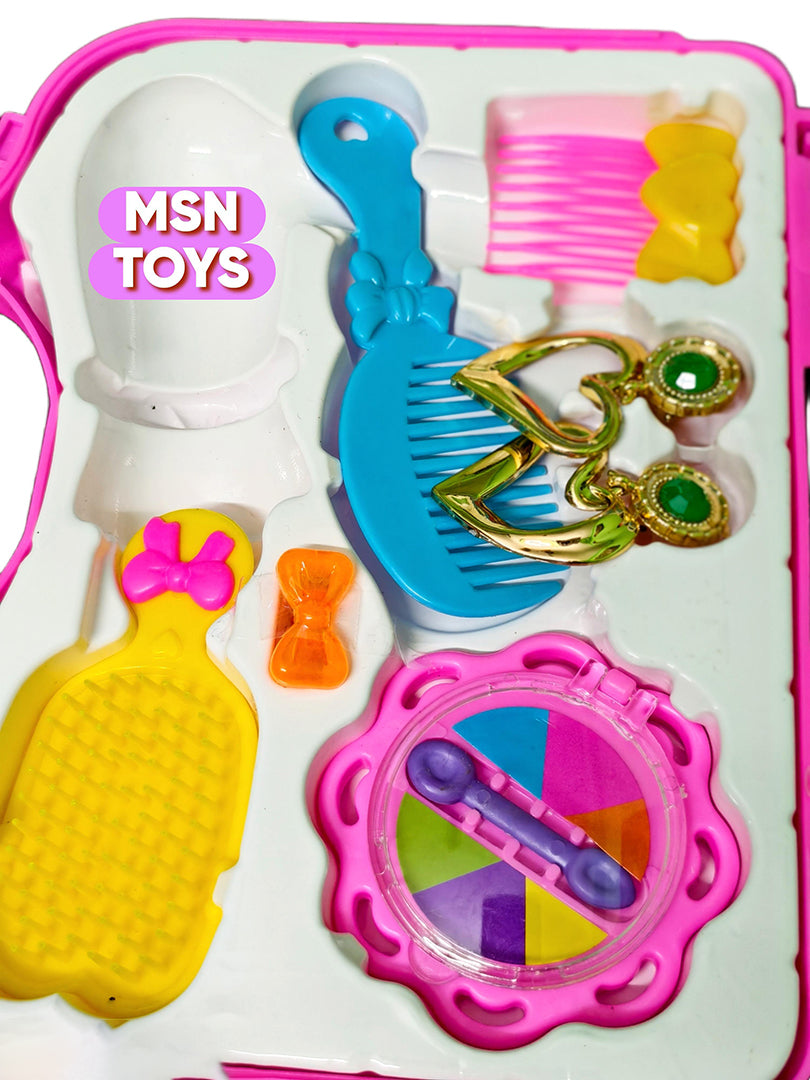 Makeup Set Toy Beauty Set For Kids Girl Princess Gift Play Makeup Toys Beauty Set For Kids Image 2