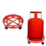 Gas Cylinder Trolley Stand With Wheels Gas Cylinder Trolley Image 4