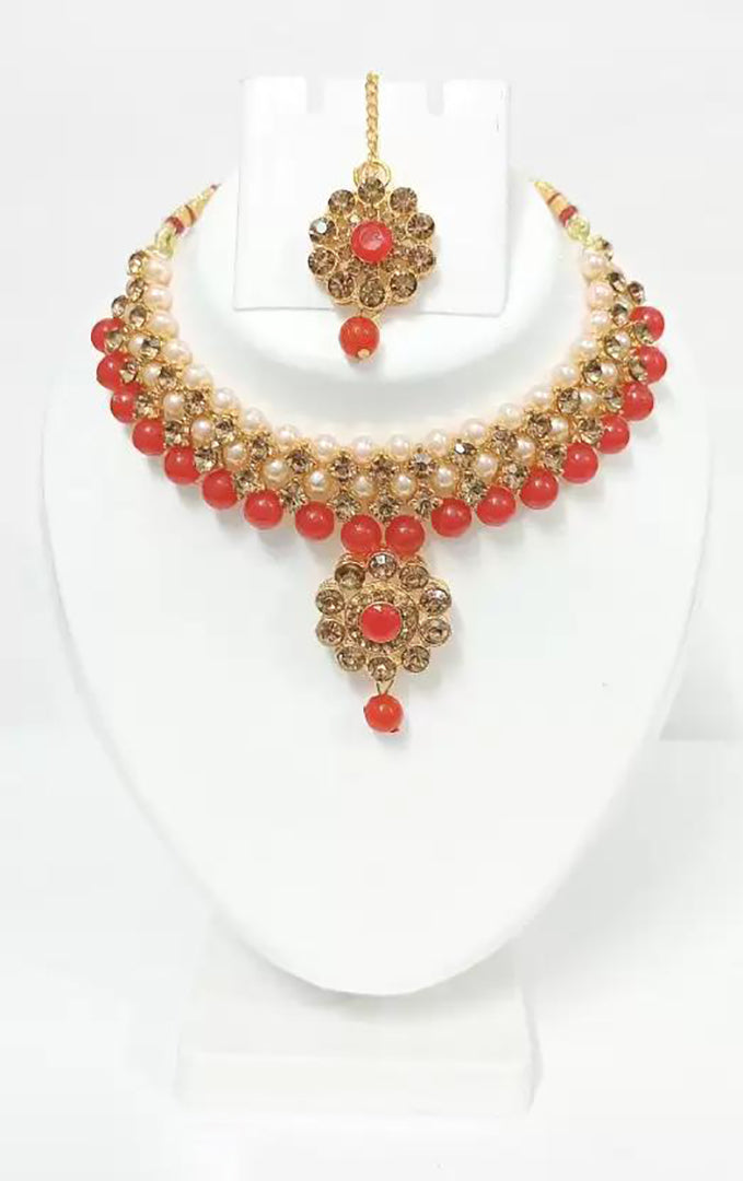 Premium Artificial Traditional Jewelry Collection: Ethnic Necklace & Earring Sets Image 3