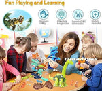 Dinosaur Toys Pack Of 3 Dinosaurs Dino Kids Building Learning Toys Stem Toy For Boys And Girls Image 2