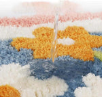 Microfiber Anti-Slip Doormat for Home & Bathroom Entrance Multicolor Rectangular Mat (16x24inch) Image 2