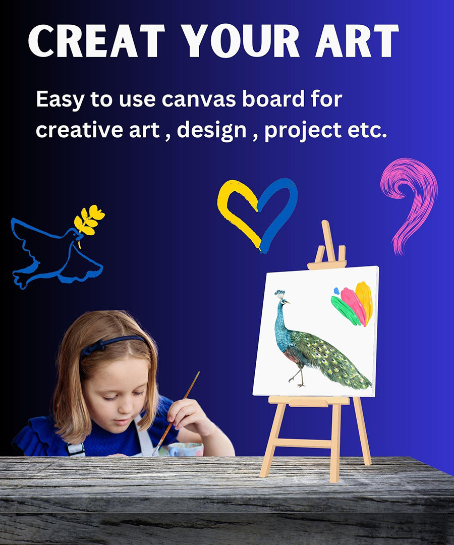 Canvas Board 5X5 Pack Of 9 Image 3