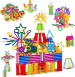 Pureey Diy 100 Smart Stick Building Blocks With Different Shape Game Set Creative Learning Multicolor Image 2