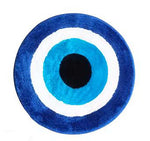 Microfiber Anti-Slip Doormat for Home & Bathroom Entrance Multicolor round Mat (40x60 cm) Image 2