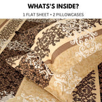 Cotton (90x100 Inch) Double Size Bedsheet With 2 Pillow Cover in Multicolor Image 4
