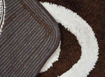 Microfiber Anti-Slip Doormat for Home & Bathroom Entrance Brown Rectangular Mat (40x60 cm) 2 Pcs Image 2
