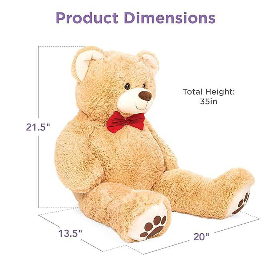Rubytraders Teddy Wife Kids 3 Feet Pink Image 2