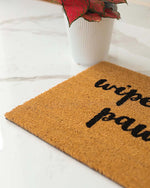 Coir Anti-Slip Doormat for Home & Bathroom Entrance Beige Rectangular Mat (40x60 cm) Image 3