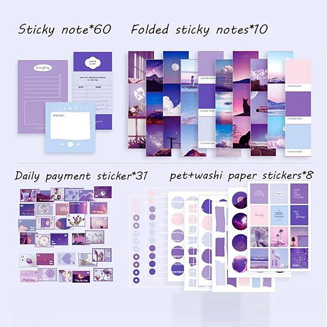 346Pcs Journal Supplies Kit Vintage Scrapbook Stickers Pack For Art Journaling Bullet Junk Journal Planners Image 4