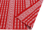 PVC Anti-Slip Doormat for Home & Bathroom Entrance Red Rectangular Mat (22x60 Inch) Image 2