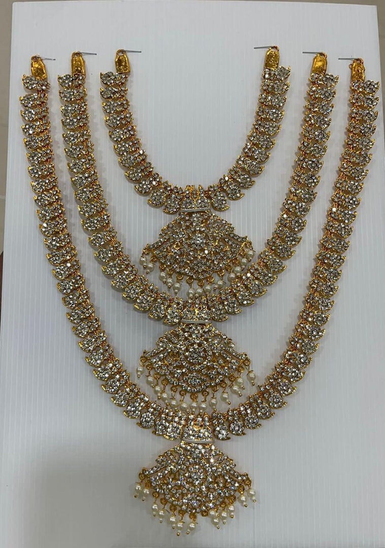 Premium Artificial Traditional Jewelry Collection: Ethnic Necklace & Earring Sets Image 1