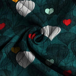 Cotton (78x72 Inch) Double Size Bedsheet With 2 Pillow Cover in Multicolor Image 3
