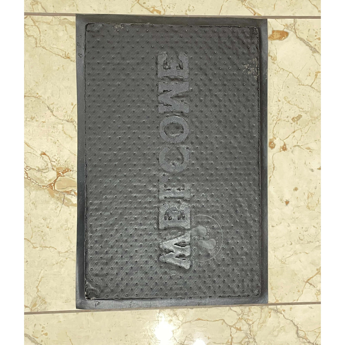 PVC Anti-Slip Doormat for Home & Bathroom Entrance Green Rectangular Mat (40x60 cm) Image 4