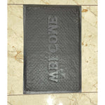 PVC Anti-Slip Doormat for Home & Bathroom Entrance Green Rectangular Mat (40x60 cm) Image 4