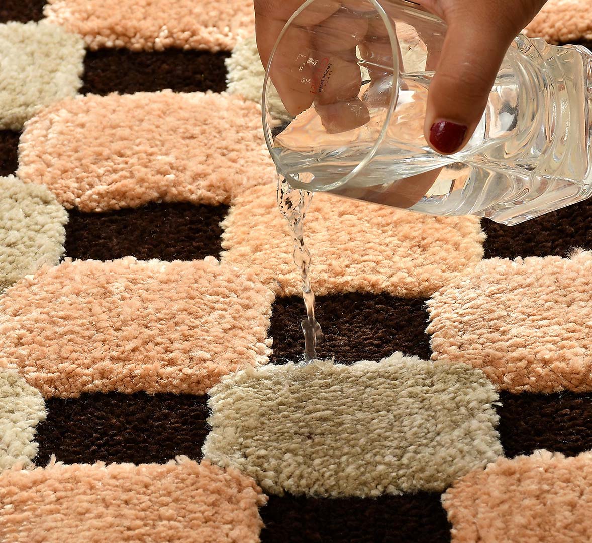 Microfiber Anti-Slip Doormat for Home & Bathroom Entrance Multicolor Rectangular Mat (40x60 cm) Image 2
