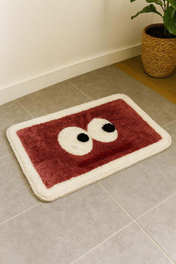Microfiber Anti-Slip Doormat for Home & Bathroom Entrance Multicolor Rectangular Mat (2x3 Feet) Image 4