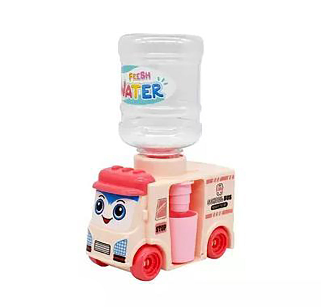 Toy School Bus With Water Dispensar And Clay For Kidsmini Toy Bus For Kids 10 Pcs Clay For Art And Craft For Kids Image 4