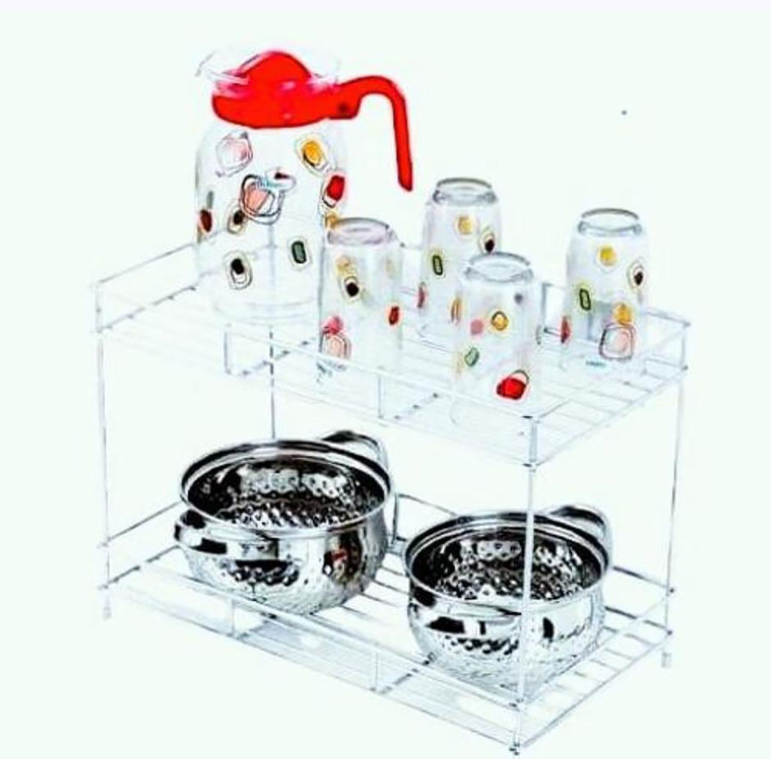 Kitchen Steel Rack Tool Sets Image 4