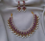 Premium Artificial Traditional Jewelry Collection: Ethnic Necklace & Earring Sets Image 2