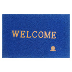 PVC Anti-Slip Doormat for Home & Bathroom Entrance Blue Rectangular Mat (40x60 cm) Image 2