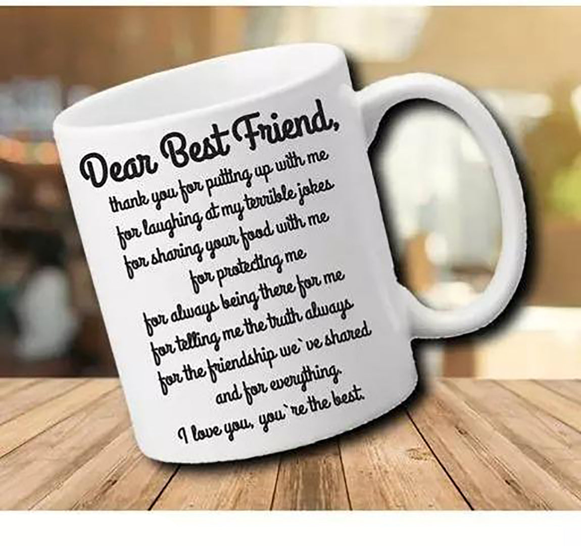 Ceramic Coffeecup Best Gift For Friends girlfriend family lovely Gift Image 2