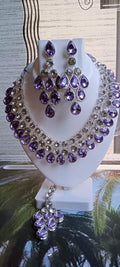 Premium Artificial Traditional Jewelry Collection: Ethnic Necklace & Earring Sets Image 1