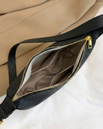 Handbag For Women And Girls Stylish Black Faux Leather/Leatherette Bag Image 4