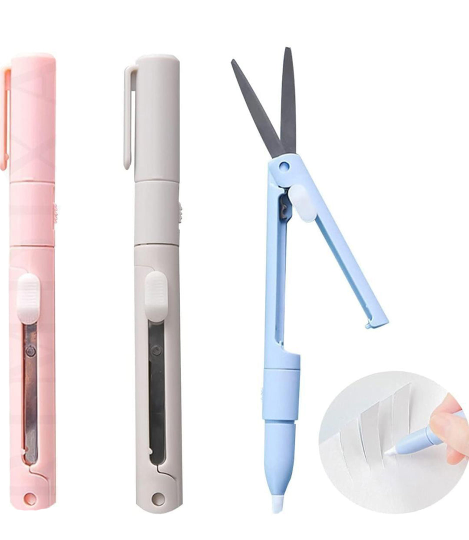 2 In 1 Scissor With Cutter Image 1