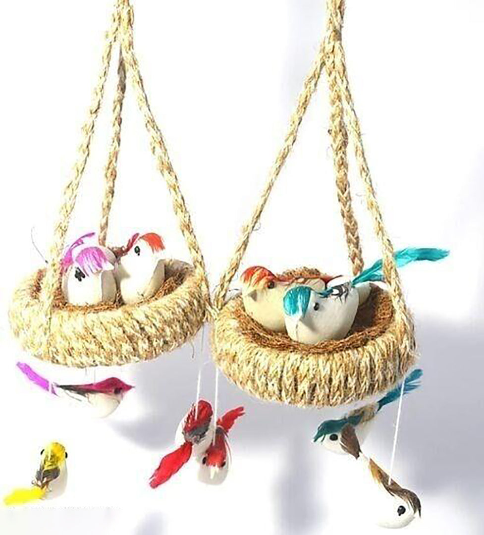 Home Decoration Pack Of 2 Decorative Jhumar 23 Cm Image 1