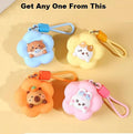 Animal Silicone Pouches Cartoon Stationery Zip Pouch For Store Different Items Image 1