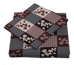 Polycotton (60x90 Inch) Single Size Bedsheet With 1 Pillow Cover in Multicolor Image 3