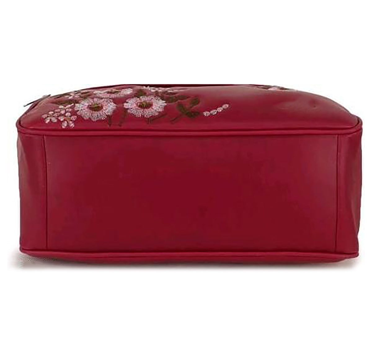Handbag For Women And Girls Stylish Red PU Leather Bag Image 3