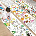 Drawing Paper Roll For Kids Multi Degion 30X300 Cm Large Drawing Poster Colouring Tablecloth For Markers Pencils Paints Art Paper Crafts Sheet Image 1