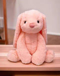 Big Ear Rabbit Bunny Soft Toy For Girls Soft Doll Plush Pillow Color Peach Size 35Cm Qty 1 Pic Only Image 1