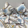 Glace Cotton (90x100 Inch) Double Size Bedsheet With 2 Pillow Cover in Multicolor Image 1