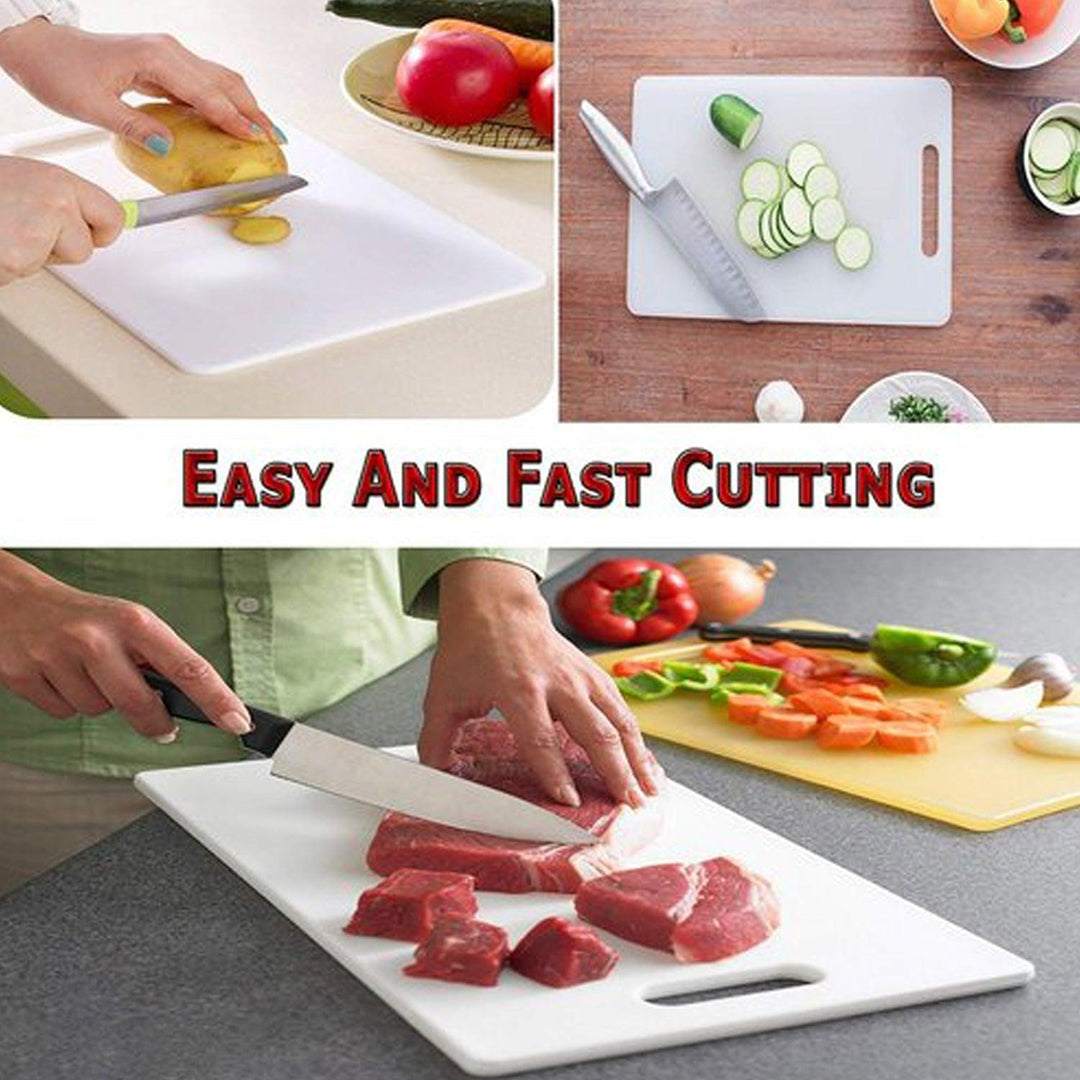 Oblivion All In One Kitchen Tool Combo Pack Of 4 Vegetable Chopping Board Sharp Cutting Knife With Non Slip Handle 3 Pcs Kitchen Tool Set Multicolor Image 4
