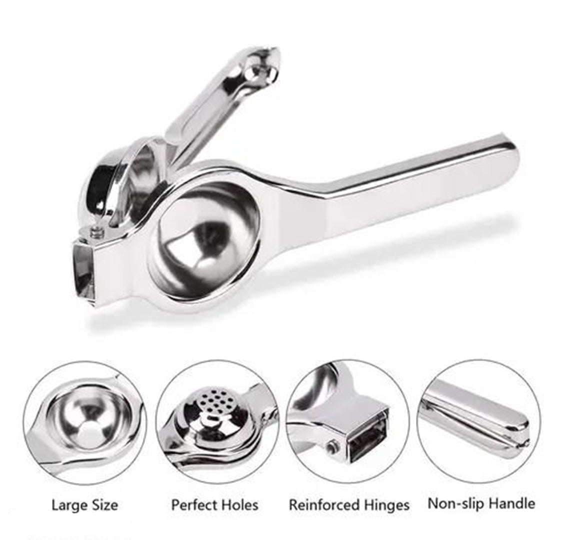 Kitchen Tool Combo Steel Lemon Squeezer Wooden Masher Whisk Traditional Cooking Set Image 4