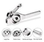 Kitchen Tool Combo Steel Lemon Squeezer Wooden Masher Whisk Traditional Cooking Set Image 4