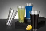 Plastic Glass Set Of 6 Pcs For Drinkcold Drinkmocktail Sodawater For Party Picnic Dining Table Serving Office Home Kitchen Image 4