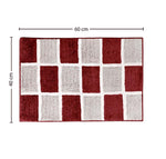 Microfiber Anti-Slip Doormat for Home & Bathroom Entrance Multicolor Rectangular Mat (40x60 cm) Image 3